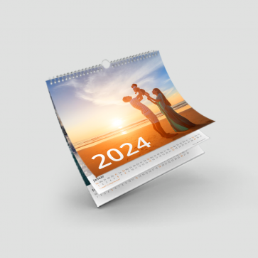 Monatskalender 2024 Querformat Fotokalender